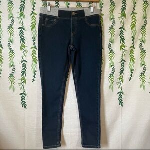 Size 12 Plus Justice Mid Rise Knit Waist Jeggings E2